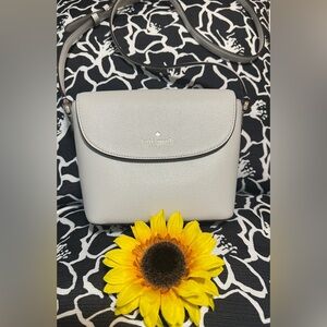 kate spade Light Gray Crossbody Bag